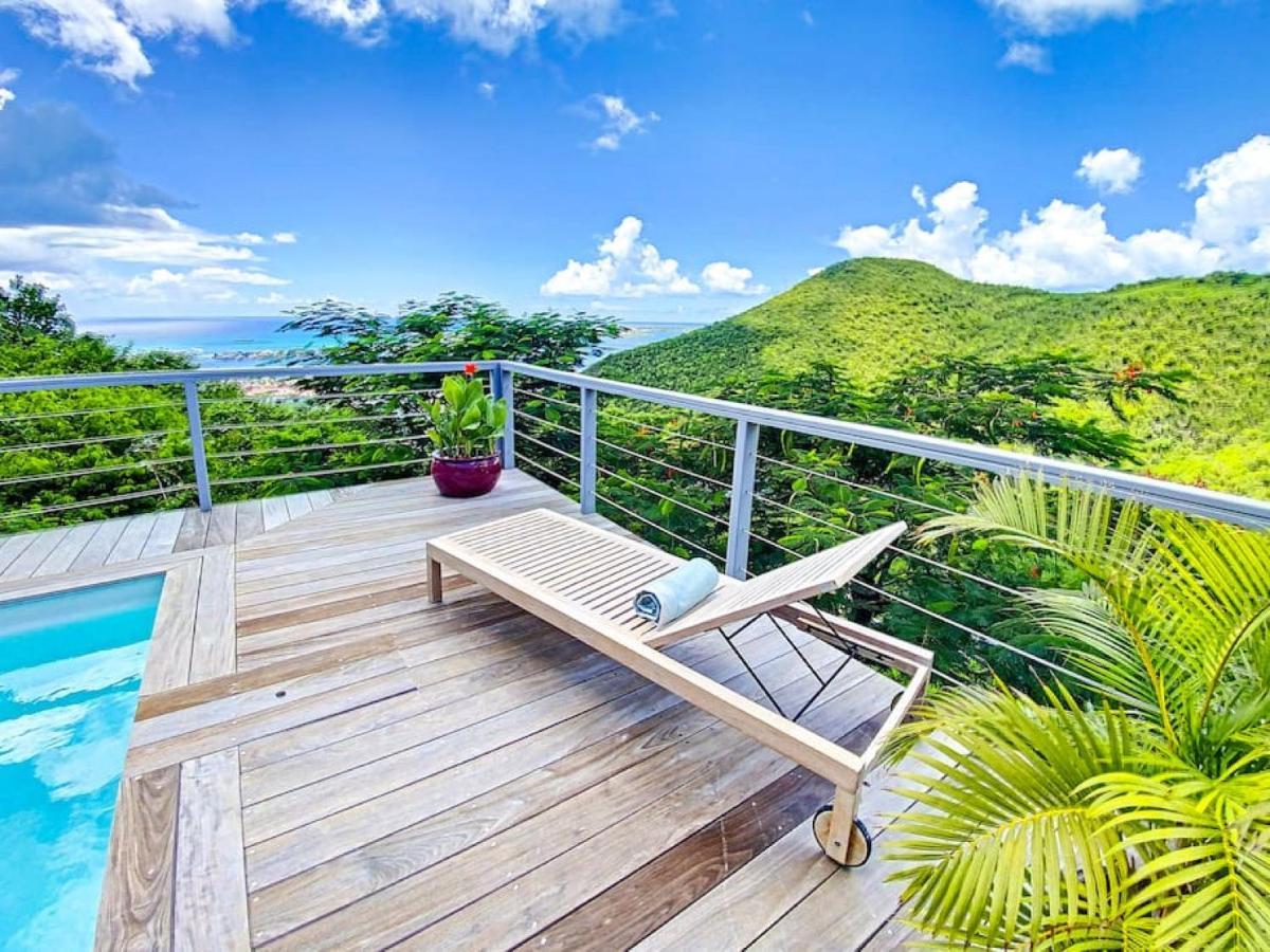 Aquamarine, Private Room In Villa Casa Blue Pool Sea View Koolbaai Exterior foto