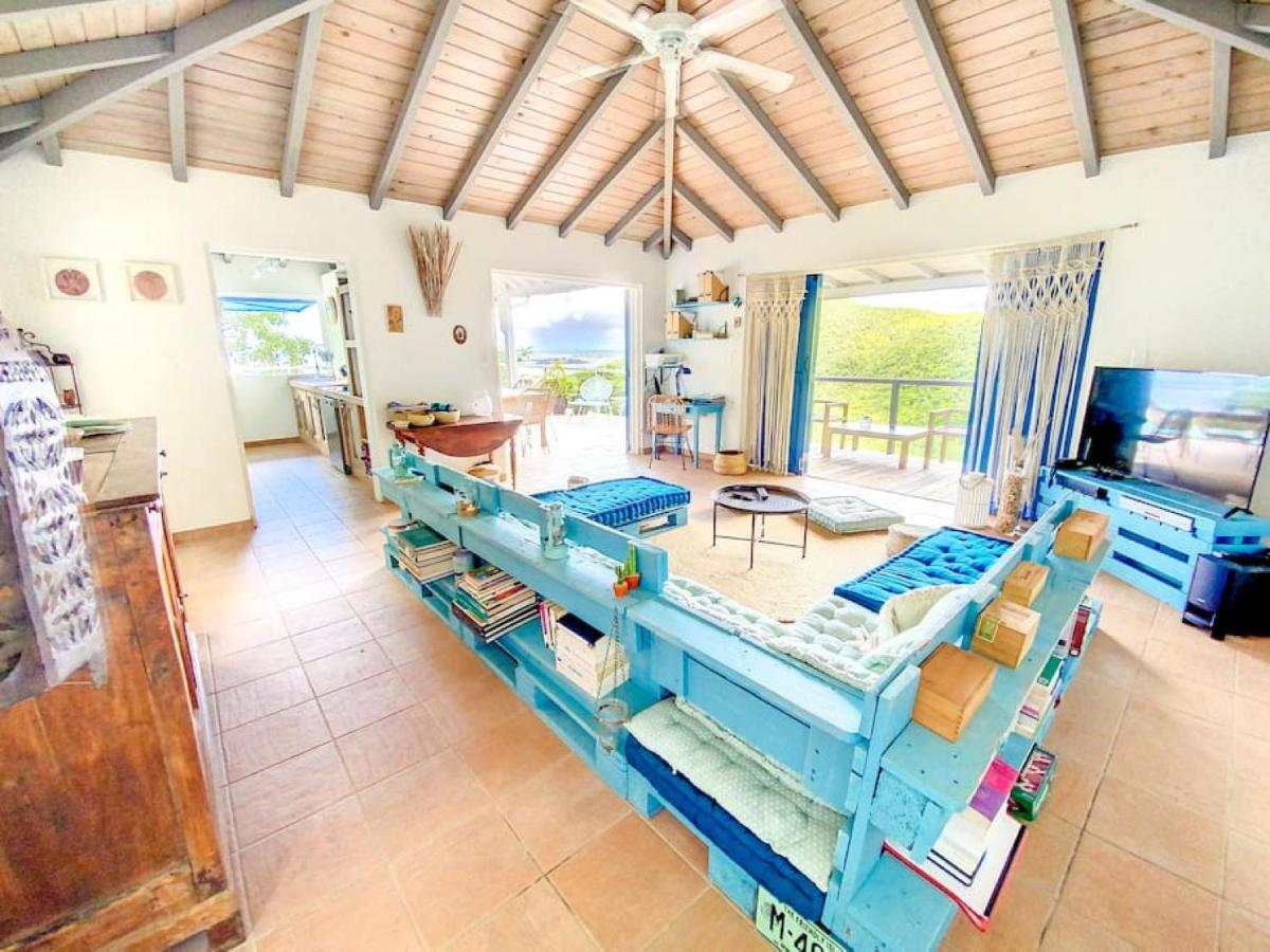 Aquamarine, Private Room In Villa Casa Blue Pool Sea View Koolbaai Exterior foto